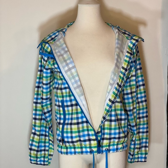 Columbia Colorful Plaid jacket small - Picture 2 of 4